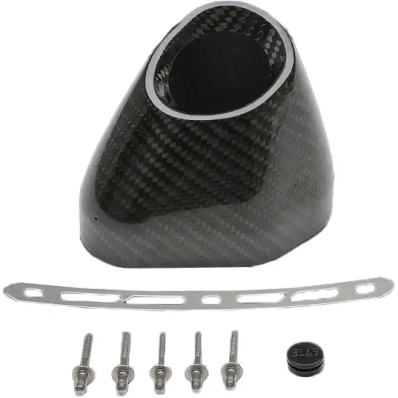 YOSHIMURA End Cap Kit Right Side R77 Rh Cf Slash Cut