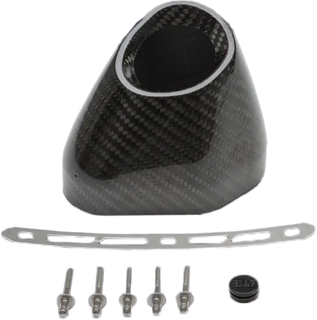 YOSHIMURA End Cap Kit Right Side R77 Rh Cf Slash Cut
