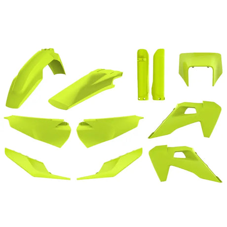 POLISPORT Enduro Kit With Mask Flow Yellow Hus