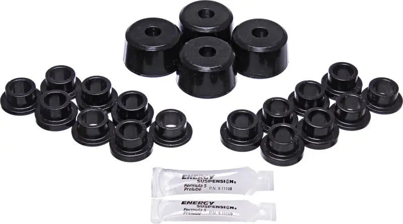 Energy Susp. 70.7001R Shock Bushing Kit Red Pol - Suspension