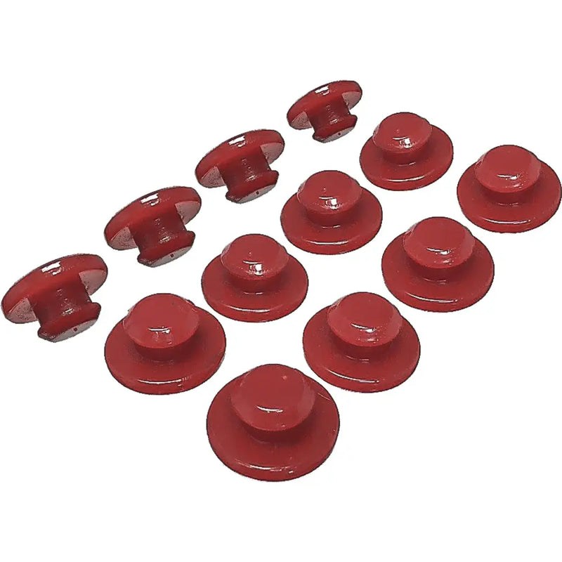 Energy Susp. Seat Grommet Kit 70.7010R - Red