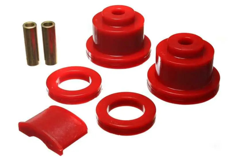 Energy Suspension Energy Suspension 04-06 Pontiac GTO Red Rear Sub Frame Bushing Set (Street Performance)