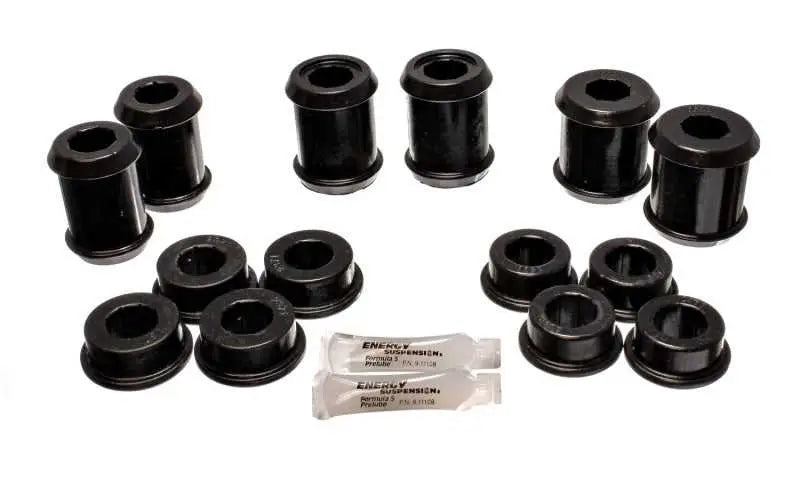 Energy Suspension Energy Suspension 04-09 Cadillac XLR/XLR-V / 97-12 Corvette Black Rear End C/A Bushing Set