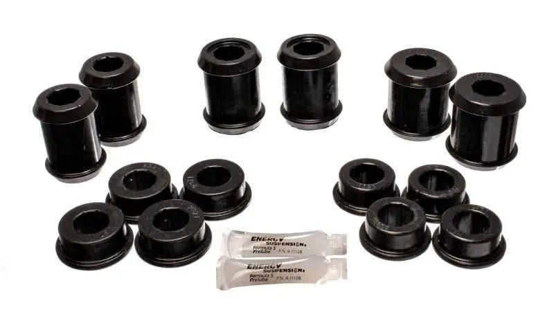 Energy Suspension 04-09 Cadillac XLR/XLR-V / 97-12 Corvette Black Rear End C/A Bushing Set 
