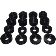 Energy Suspension Energy Suspension 08-16 Ford F-250/F-350/F-450/F-550 Super Duty Crew Cab Black Body Mount Set