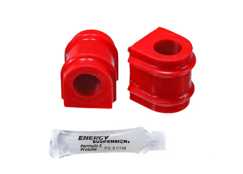 Red polyurethane sway bar bushing set for Chevy Camaro front sway bar upgrade