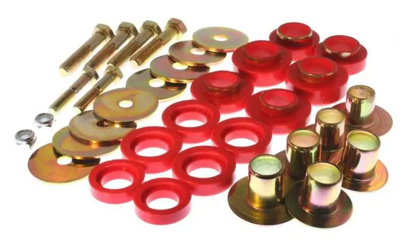 Energy Suspension 67-81 Camaro / 68-74 Nova/Chevy II / 67-75 Firebird/Trans AM Red Body(subframe) Mo 