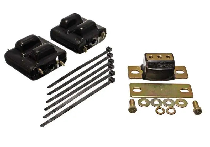 Energy Suspension 87-91 Suburban C10-C30 2WD Black Motor & Transmision Mounts-Zinc Finish 