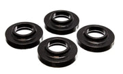Energy Suspension 97-06 Jeep Wrangler TJ / 84-01 Cherokee Black Front or Rear Coil Lift Isolator Set - Truck &