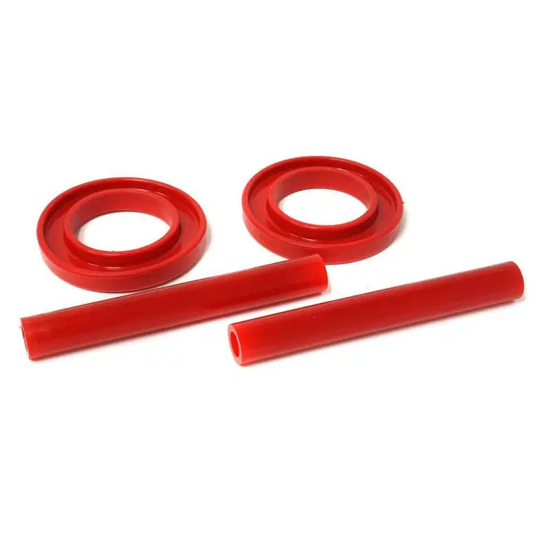 Energy Suspension 2.6103G Energy Suspension 97-06 Jeep Wrangler TJ / 84-01 Cherokee Black Front or Rear Coil Lift Isolator Set