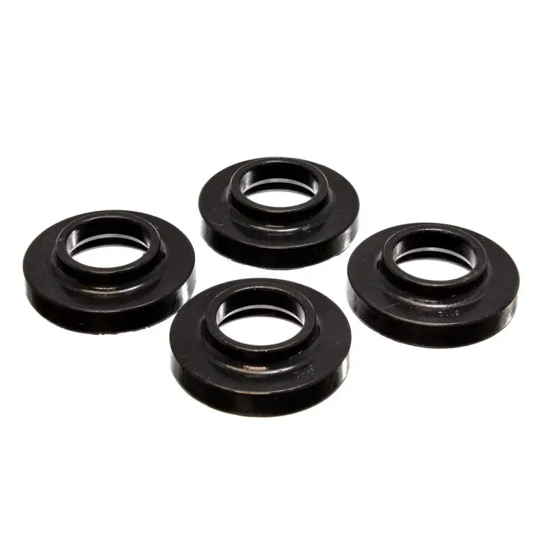 Energy Suspension 2.6103G Energy Suspension 97-06 Jeep Wrangler TJ / 84-01 Cherokee Black Front or Rear Coil Lift Isolator Set