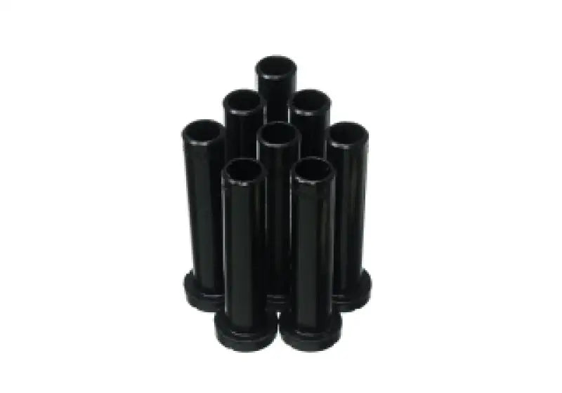 Black cylindrical bushings for Energy Suspension front A arm bushing kit, upgrade your arm bushing kit
