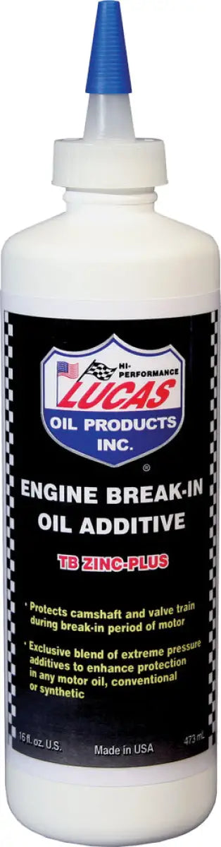 Engine Break In Oil Additive 16oz 