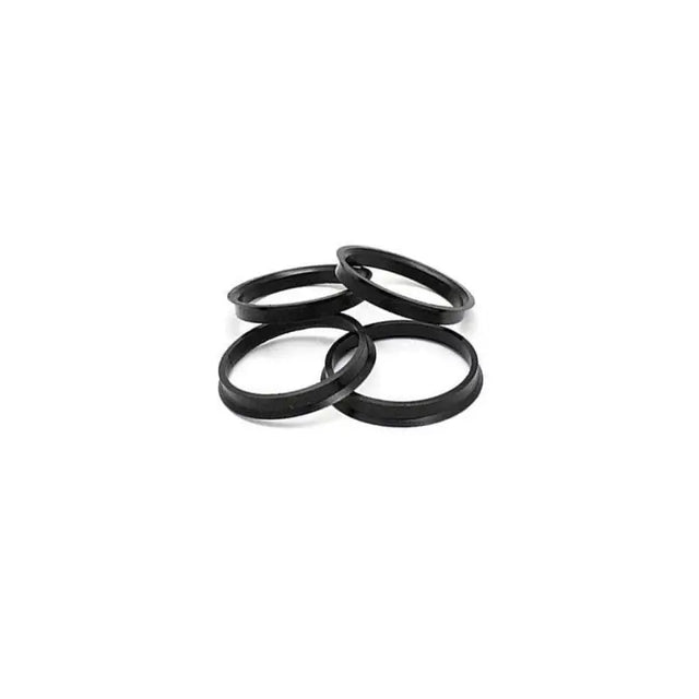 Enkei 72.62mm OD 56.1mm ID Plastic Hub Rings - 4 Pack - AHR725610P - Wheel and Tire Accessories