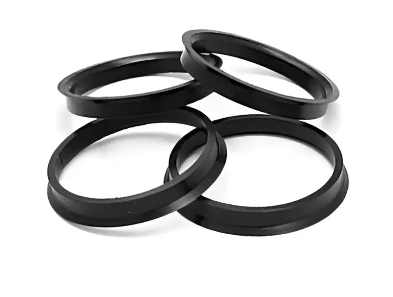 Enkei 72.62mm OD 56.1mm ID Plastic Hub Rings - 4 Pack - AHR725610P - Wheel and Tire Accessories