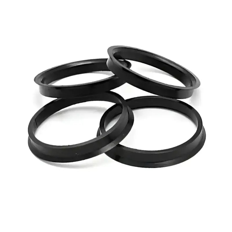 Enkei 72.62mm OD 56.1mm ID Plastic Hub Rings - 4 Pack - AHR725610P - Wheel and Tire Accessories