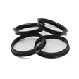 Enkei 72.62mm OD 60.10mm ID Plastic Hub Rings - 4 Pack - AHR726010P - Wheel and Tire Accessories