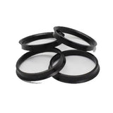 Enkei 72.62mm OD 60.10mm ID Plastic Hub Rings - 4 Pack - AHR726010P - Wheel and Tire Accessories