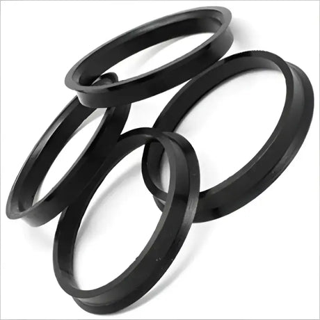Enkei 73mm OD 56.10mm ID Plastic Hub Rings - 4 Pack - AHR735610P - Wheel and Tire Accessories