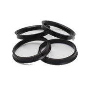 Enkei 73mm OD 60.10mm ID Plastic Hub Rings - 4 Pack - AHR736010P - Wheel and Tire Accessories