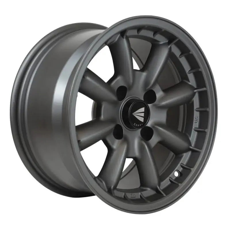 Enkei 477-580-4800GM Enkei Compe 15x8 0mm Offset 4x114.3 Bolt Pattern 72.6mm Bore Dia Matte Gunmetal Wheel