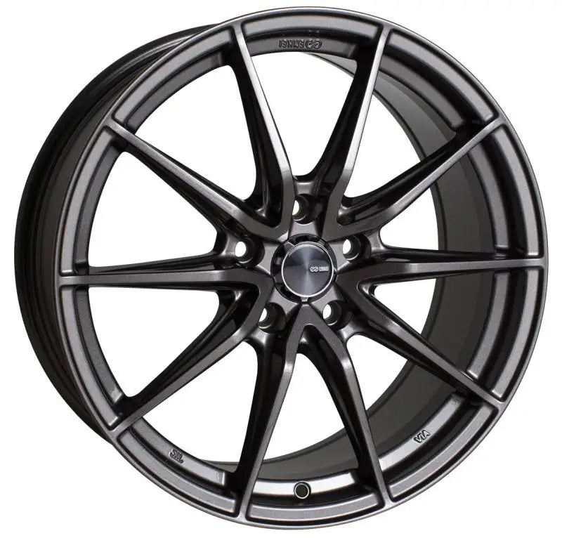 Enkei DRACO 18x8.0 5x114.3 35mm Offset 72.6mm Bore Anthracite Wheel - Truck & Automotive
