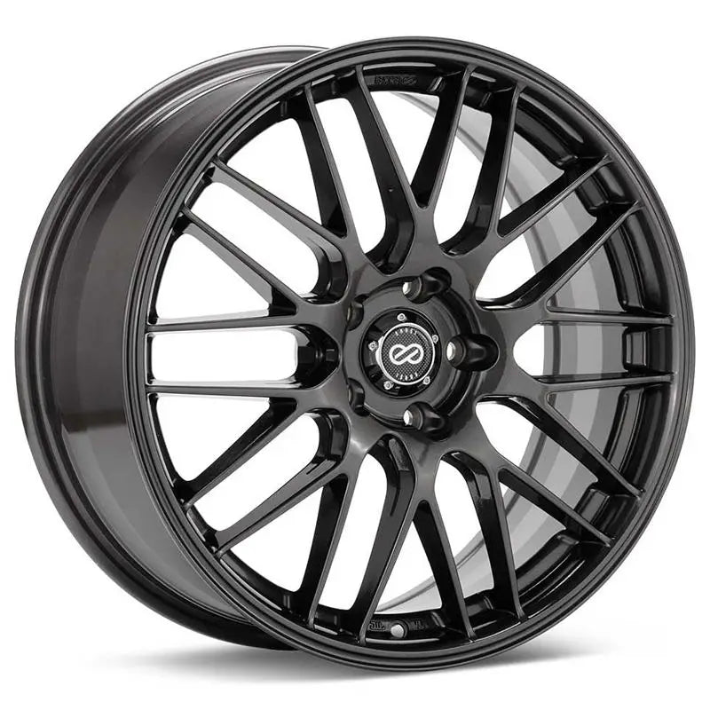 Enkei 442-770-8045GM Enkei EKM3 17x7 5x100 45mm offset 72.6 Bore Diameter Gunmetal Wheel