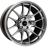 Silver Enkei GTC02 hyper silver wheel with multi-spoke design for your car upgrade