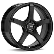 Enkei 476-895-1235BK Enkei Kojin 18x9.5 35mm Offset 5x120 Bolt Pattern 72.6mm Bore Dia Matte Black Wheel