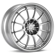 Enkei 3658856538SP Enkei NT03+M 18x8.5 5x114.3 38mm Offset 72.6mm Bore Silver Wheel G35/350z - 3658856538SP