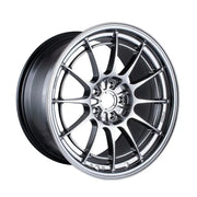 Enkei 3658953140HS Enkei NT03+M 18x9.5 5x108 40mm Offset 72.6mm Bore Hyper Silver Wheel - 3658953140HS