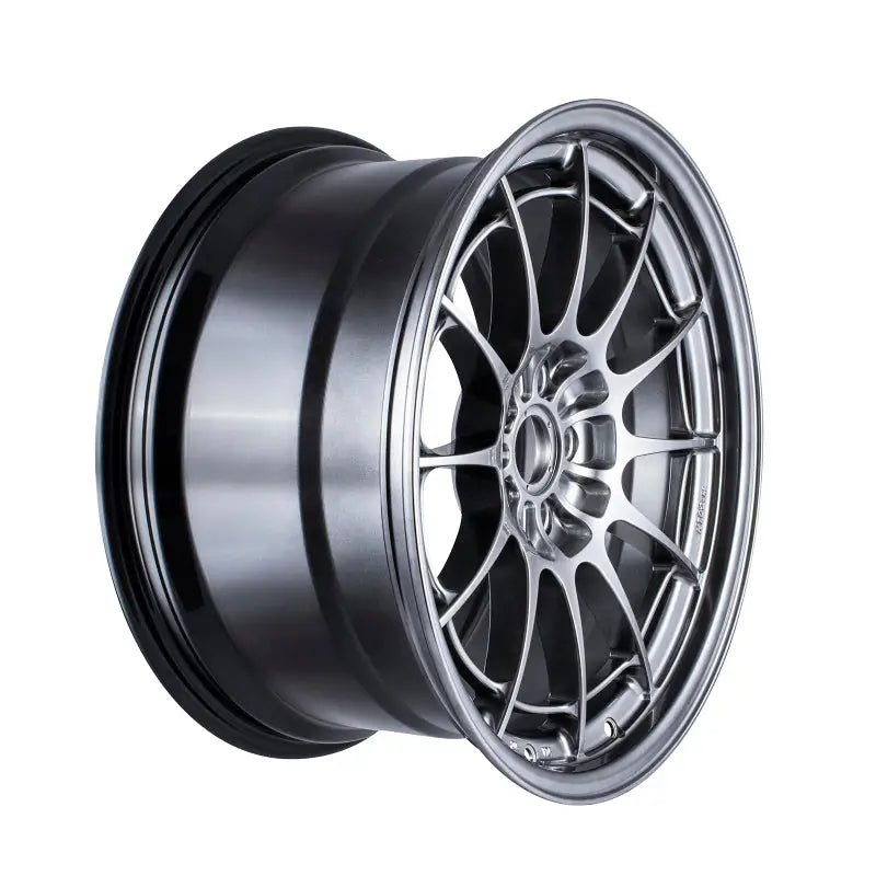 Enkei 3658953140HS Enkei NT03+M 18x9.5 5x108 40mm Offset 72.6mm Bore Hyper Silver Wheel - 3658953140HS