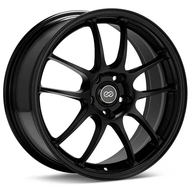 Enkei 460-895-6635BK Enkei PF01 18x9.5 5x114.3 35mm Offset 75mm Bore Silver Wheel