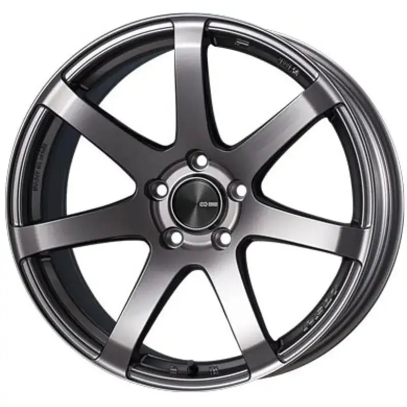 Enkei PF07 17x8 dark silver seven-spoke car wheel for special order cars