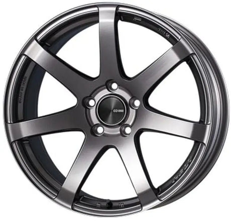Enkei PF07 17x8 dark silver seven-spoke car wheel for special order cars