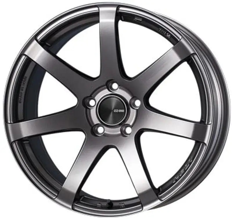 Enkei PF07 17x8 dark silver seven-spoke car wheel for special order cars