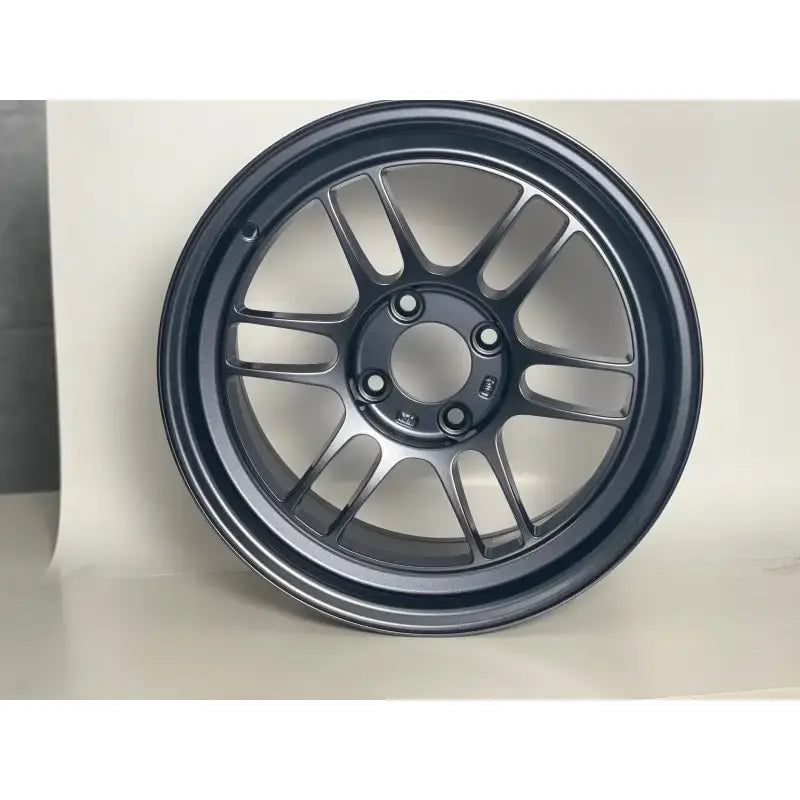 Enkei RPF1 15x8 4x100 28mm Offset 5 Hub Bore Gunmetal Wheel - 11.64Lbs (MOQ 40) - 3795804928GM