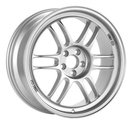 Enkei RPF1 17x7 4x100 35mm Offset 73mm Bore Silver Wheel Miata 4-Lug / 02-06 Mini - Truck & Automotive