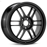 Enkei 3797706545BK Enkei RPF1 17x7 5x114.3 45mm Offset 73mm Bore Black Wheel - 3797706545BK
