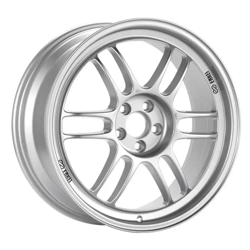 Enkei RPF1 17x8.5 5x114.3 40mm Offset 73mm Bore Silver Wheel  RX8 / 93-98 Supra - 3797856540SP
