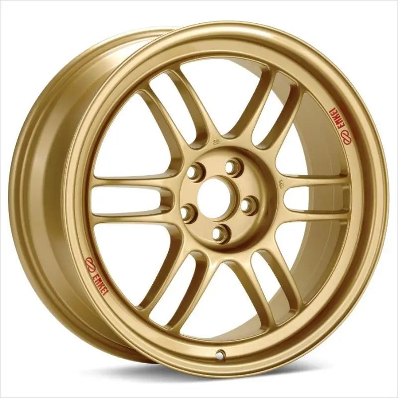 Enkei 3798956538GG Enkei RPF1 18x9.5 5x114.3 38mm Offset 73mm Bore Gold Wheel *Special Order Minimum Order of 40* - 3798956538GG