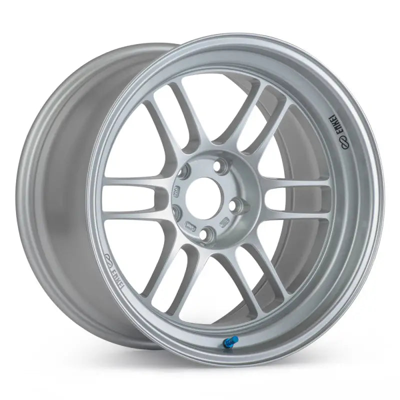 Enkei 37981165N10SP Enkei RPF1RS 18x11 5x114.3 -10mm Offset 75mm Bore Silver Wheel