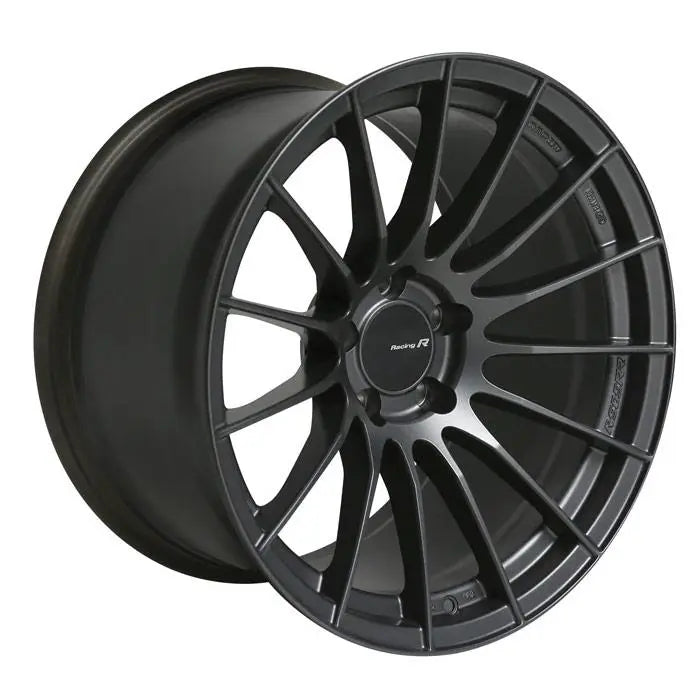 Enkei 484-810-6522GM Enkei RS05-RR 18x10 22mm ET 5x114.3 75.0 Bore Matte Gunmetal Wheel