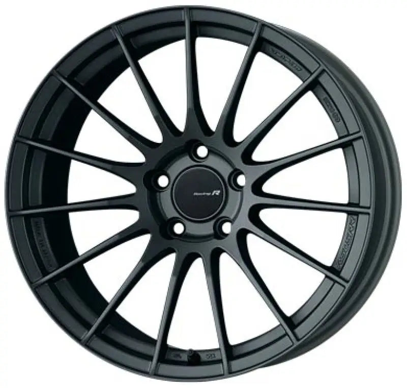 Black alloy wheel Enkei RS05-RR 18x8.5 Matte Gunmetal for sleek car style