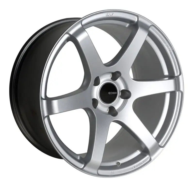 Enkei T6S 18x8.5 35mm Offset 5x114.3 Bolt Pattern 72.6 Bore Matte Silver Wheel - Truck & Automotive
