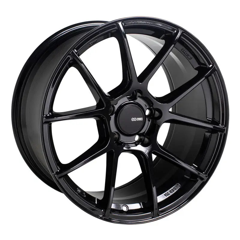 Enkei 522-885-1238BK Enkei TS-V 18x8.5 5x120 38mm Offset 72.6mm Bore Storm Grey Wheel
