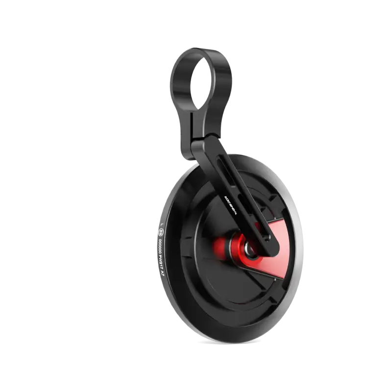 Enterprise Ep1 Bar End Mirror Each Black/Red 