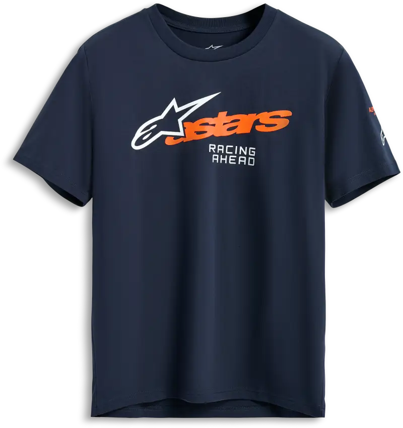 Entitled Ss Csf Tee Black Md - ALPINESTARS