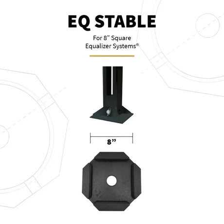 EQSTSP4 Snappad Eq Stable - 4 Pack - Jack Pad