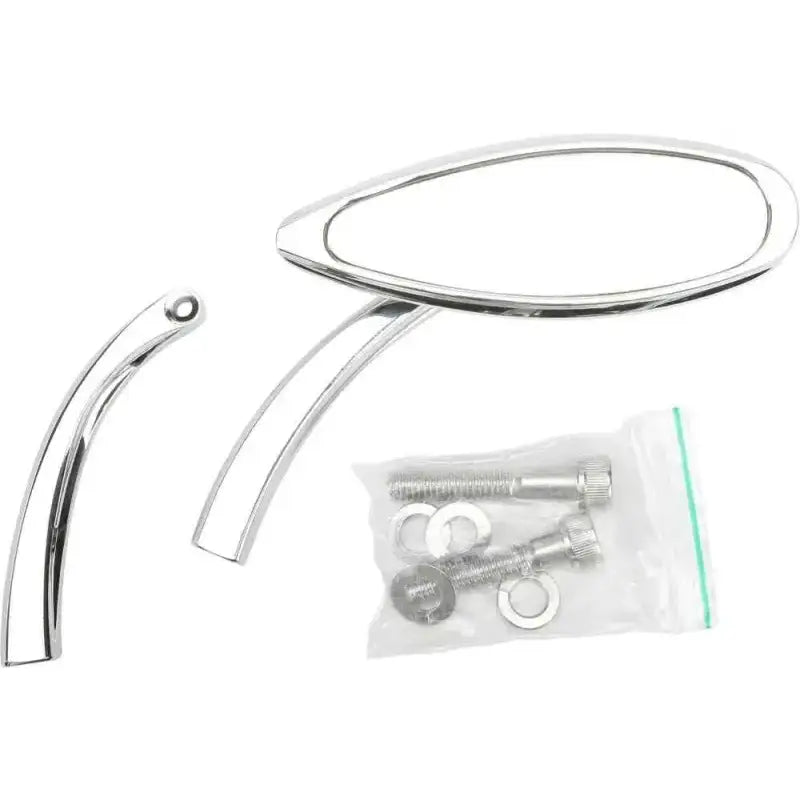 ES-153 Teardrop Mirror Chrome